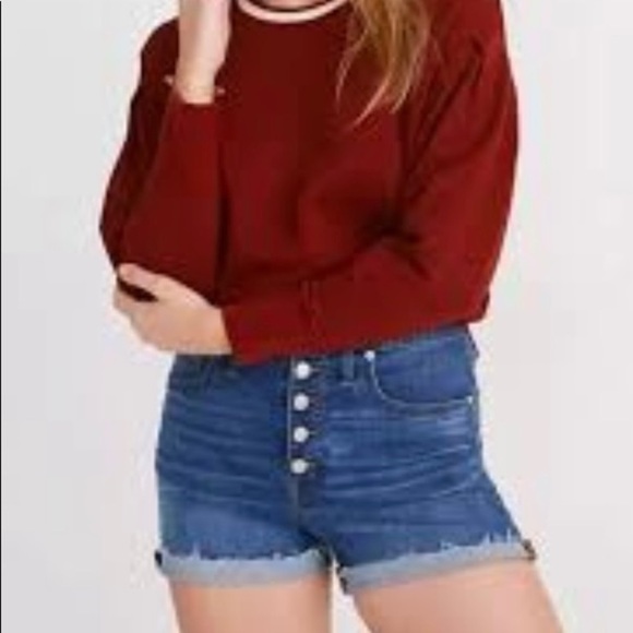 Madewell High-Rise denim shorts size 29 - Picture 1 of 9
